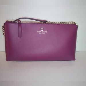 Kate Spade Sawyer Street Declan Crossbody Bag Rhubarbtrt (872) NWT